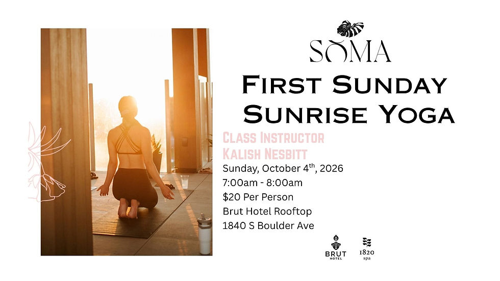 First Sunday Sunrise Yoga