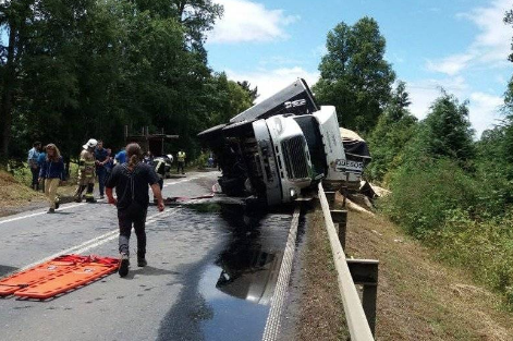 NUEVE FALLECIDOS EN ACCIDENTE RUTA A MAFIL