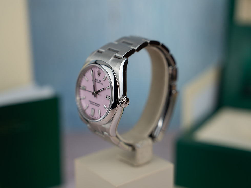 Thumbnail: Rolex Candy Pink Oyster Perpetual