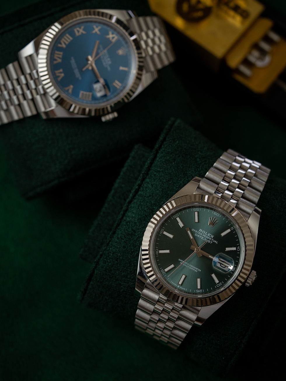 Thumbnail: Rolex Datejust Mint Green