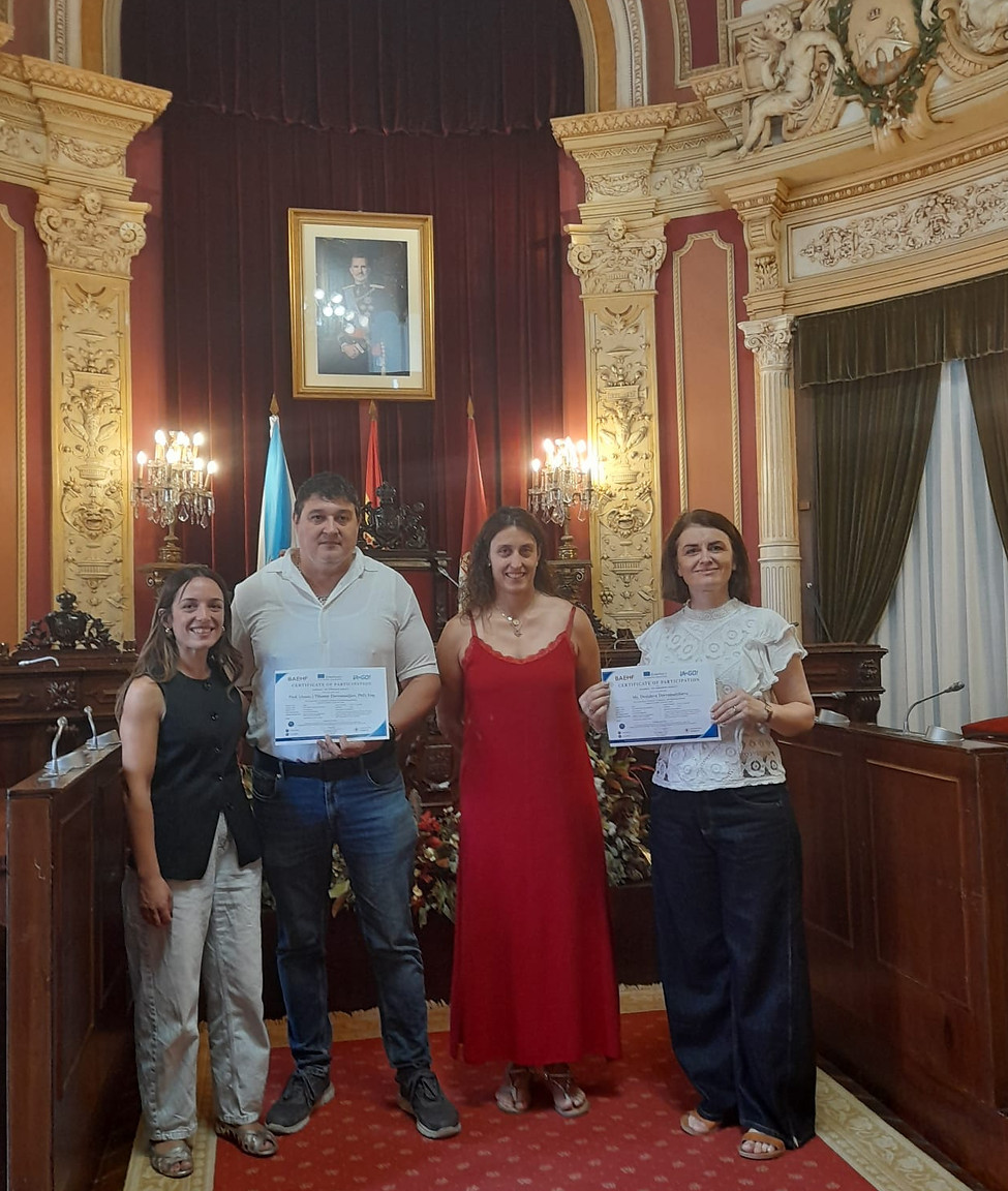 ErgoAI Job Shadowings Official Certificates BAEHF IAGO Municipality Ourense Spain July 202