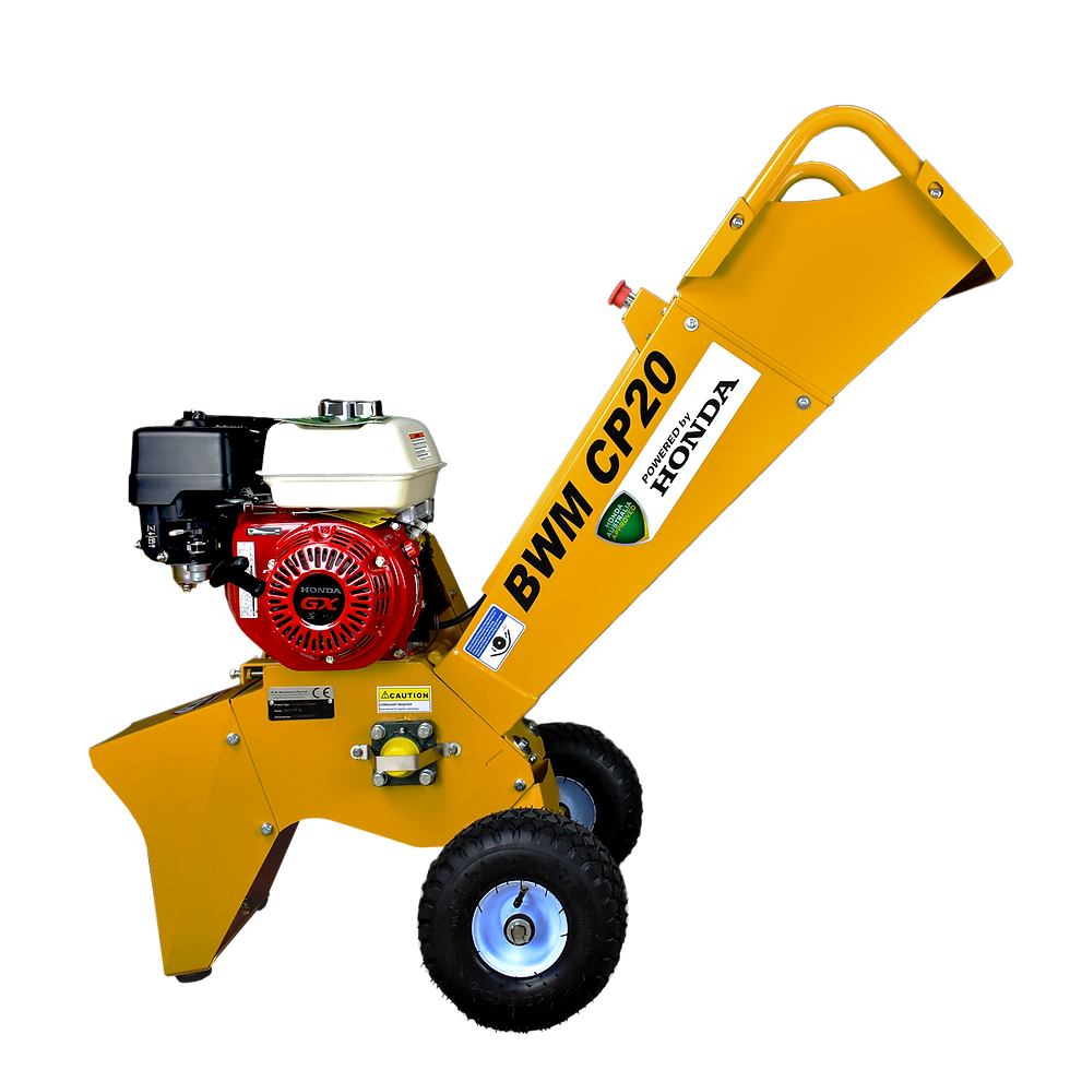 Thumbnail: BWM CP20H Chipper Shredder with Honda GX200 Engine (Self Feeding)