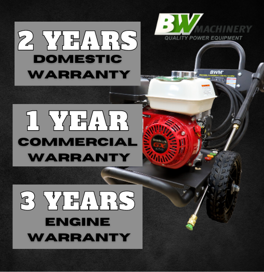 Thumbnail: BWM PWC2500H Commercial Pressure Washer - Honda GX200