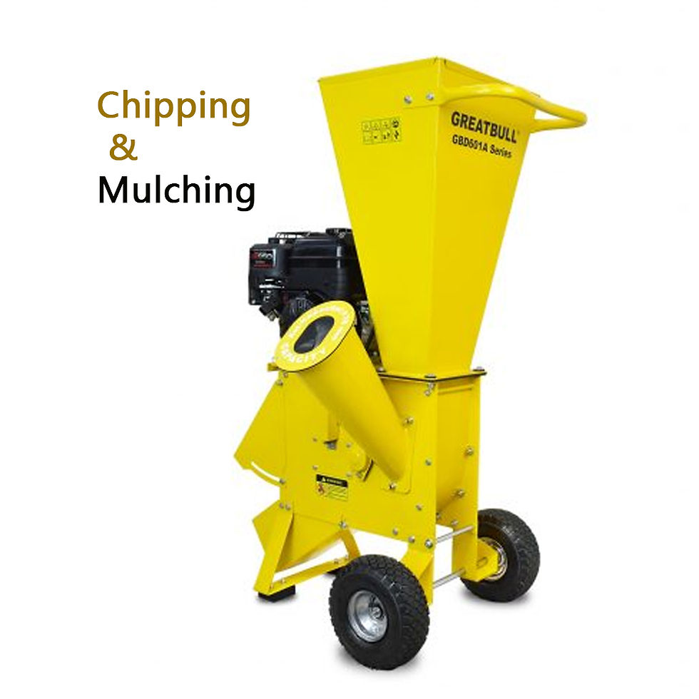 Thumbnail: Greatbull GBD601A Chipper Shredder/Mulcher – Briggs & Stratton 6.5hp Engine