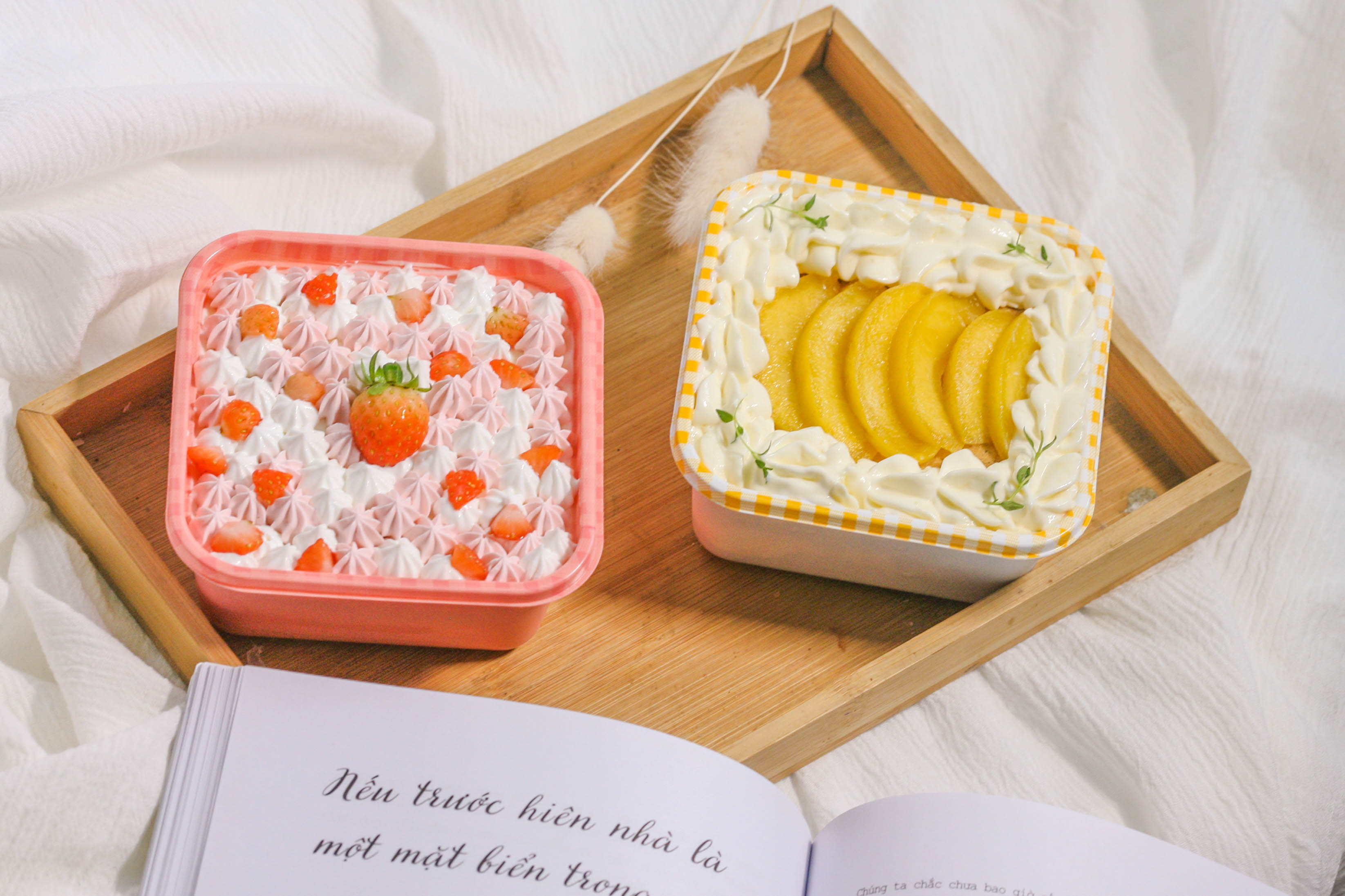 Arranged Food and Objects
