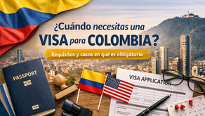 Documentos y pasaporte para solicitar visa para Colombia requisitos y proceso migratorio