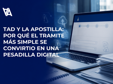 TAD y la apostilla: por qué el trámite más simple se convirtió en una pesadilla digital