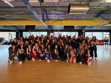 Group of dancers from Christie Horan's most recent AVA workshop!