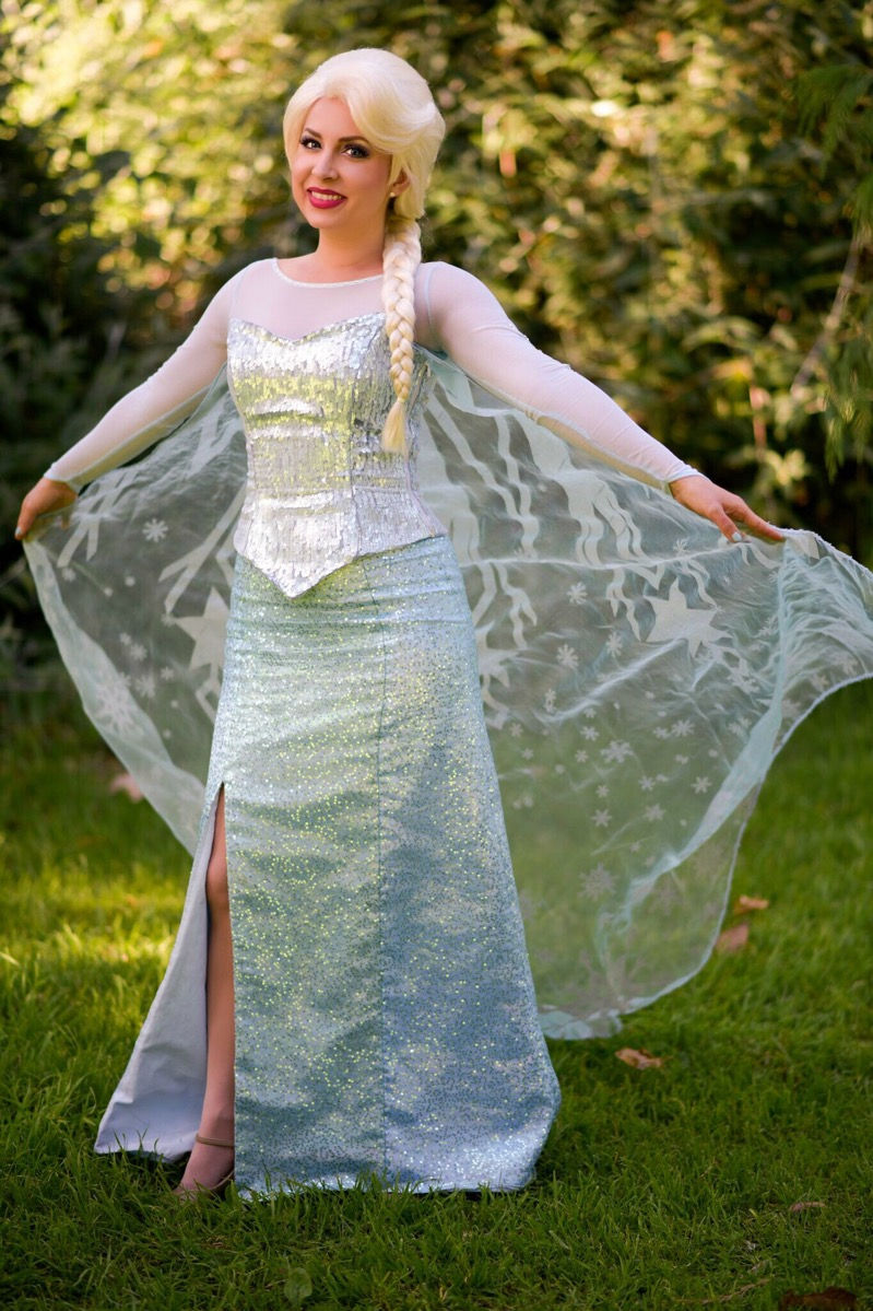 Elsa Frozen Princess Birthday Party Character