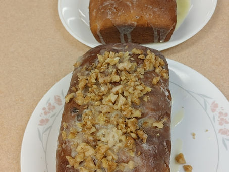 Wednesday Recipes...Orange-Nut-Glazed Raisin Bread...Perfect for Gift-giving