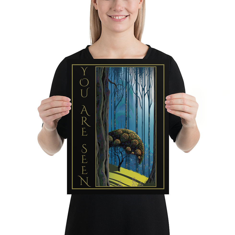 Thumbnail: You Are Seen (Tree) Print