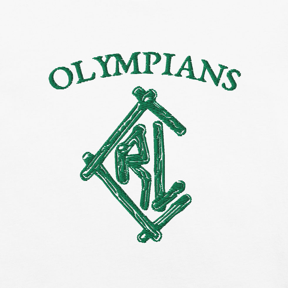 Thumbnail: Olympians Heavyweight Embroidered T-Shirt