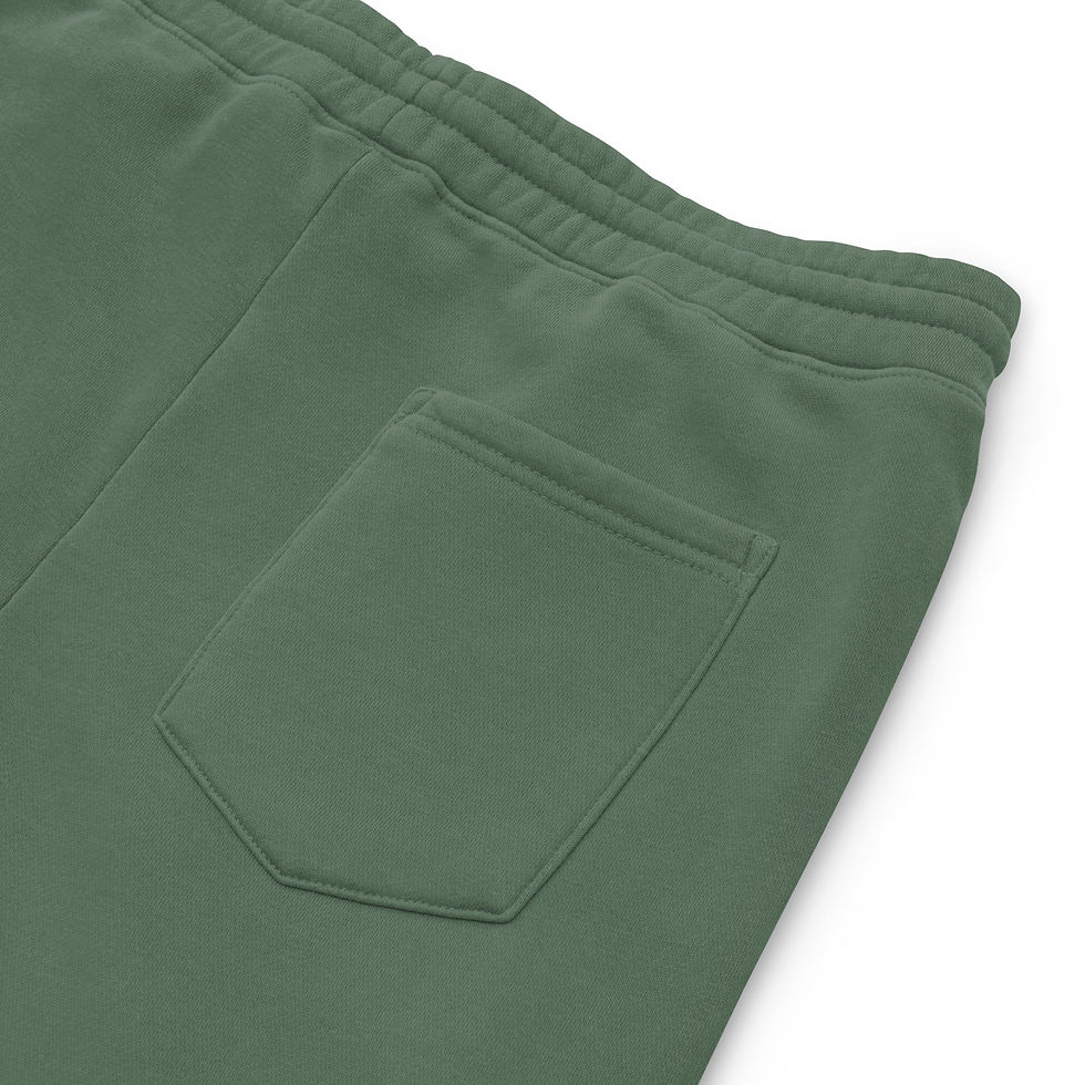 Thumbnail: Green Embroidered Sweatpants
