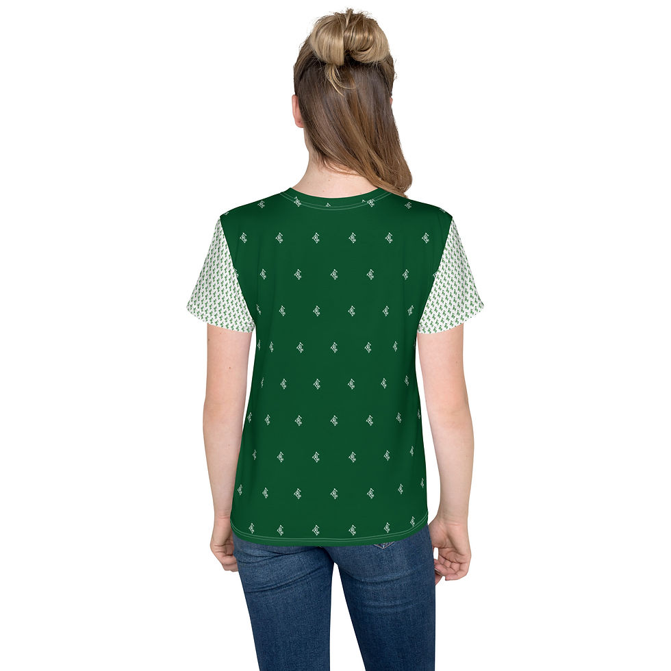 Thumbnail: Youth All Over Print Crew Neck T-shirt