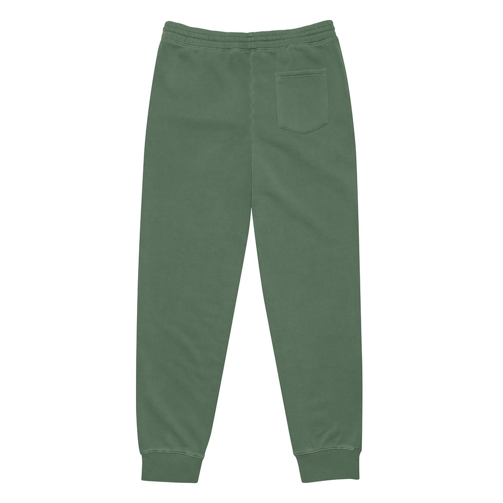 Thumbnail: Green Embroidered Sweatpants