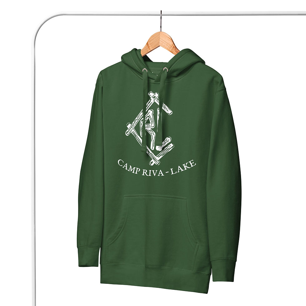 Thumbnail: Classic Dark Green Premium Cotton Hoodie 