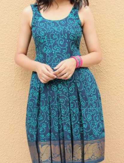 Want to convert a Saree into a Dress??