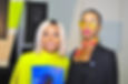 Host, Jeanette Uddoh and Angel Obasi