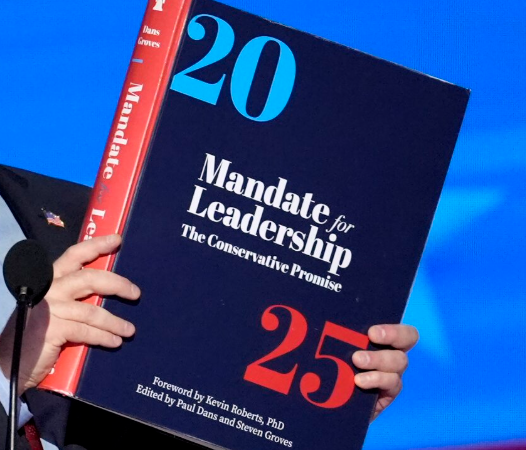 The 922-page document outlines a series of policy proposals that would radically transform the nature of the U.S. federal government.