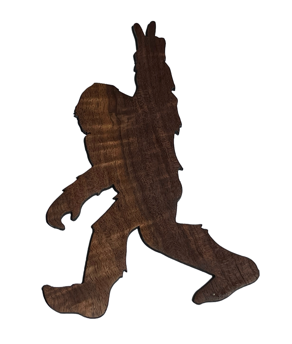 wooden bigfoot
