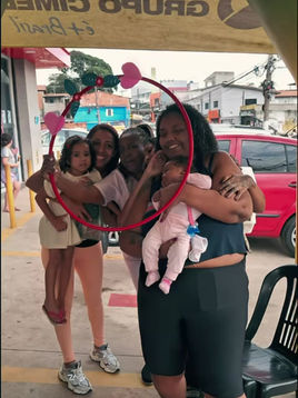Um pouquinho do cuidado com as mães.