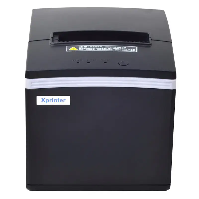 Миниатюра: XPrinter XP-E200L термопринтер чеков 80 мм, вид спереди