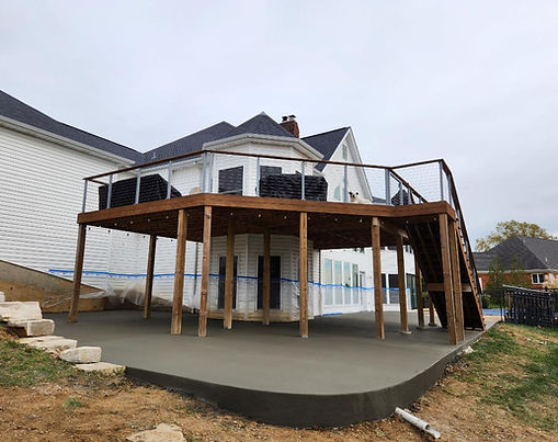 Broom Finished Patios
