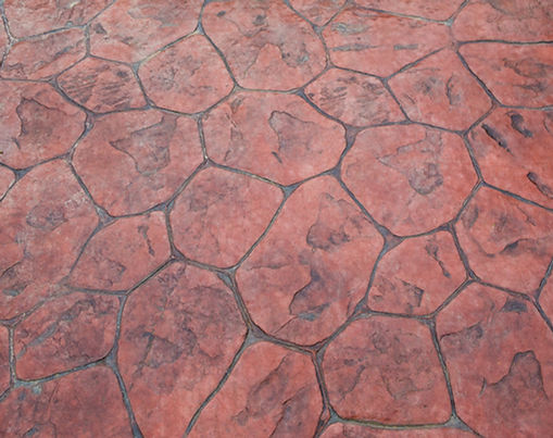 Concrete Stamp & Color Choices