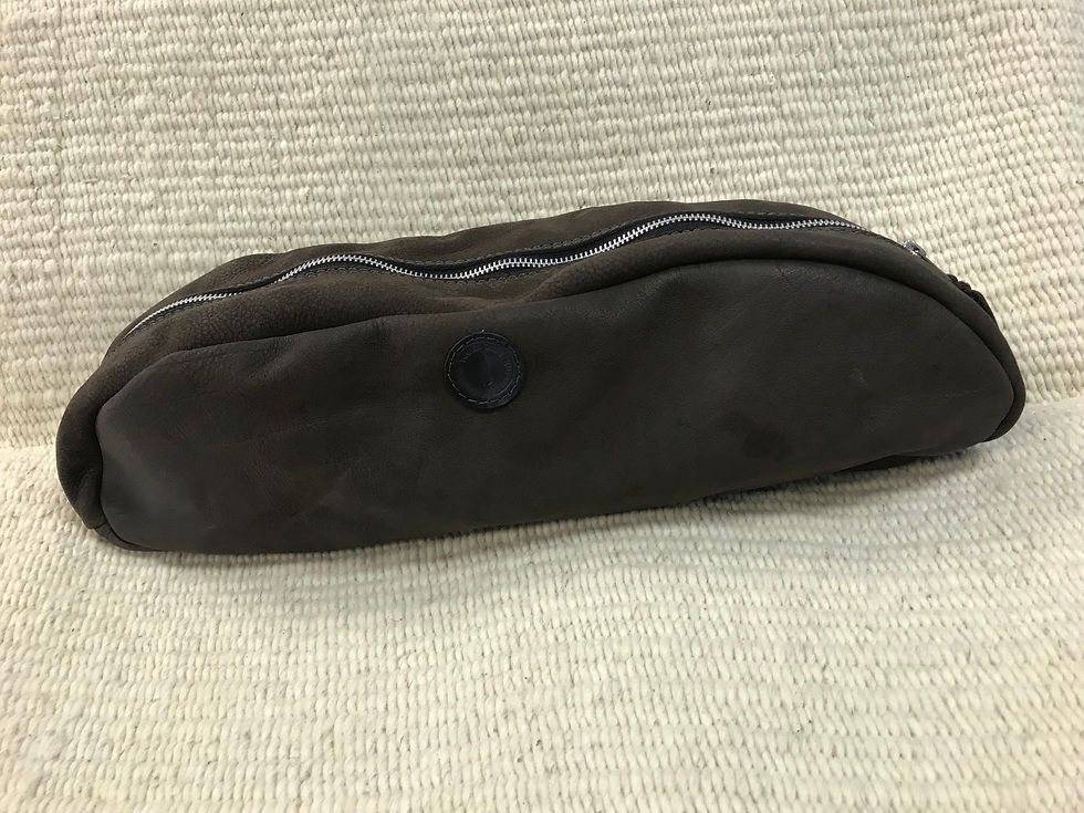 Thumbnail: Leather Cantle Bag