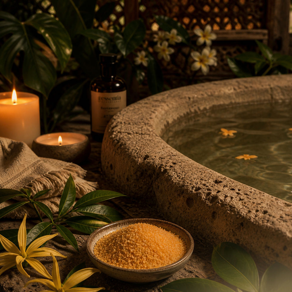 Thumbnail: jasmine cananga bath salt essentia apothecary