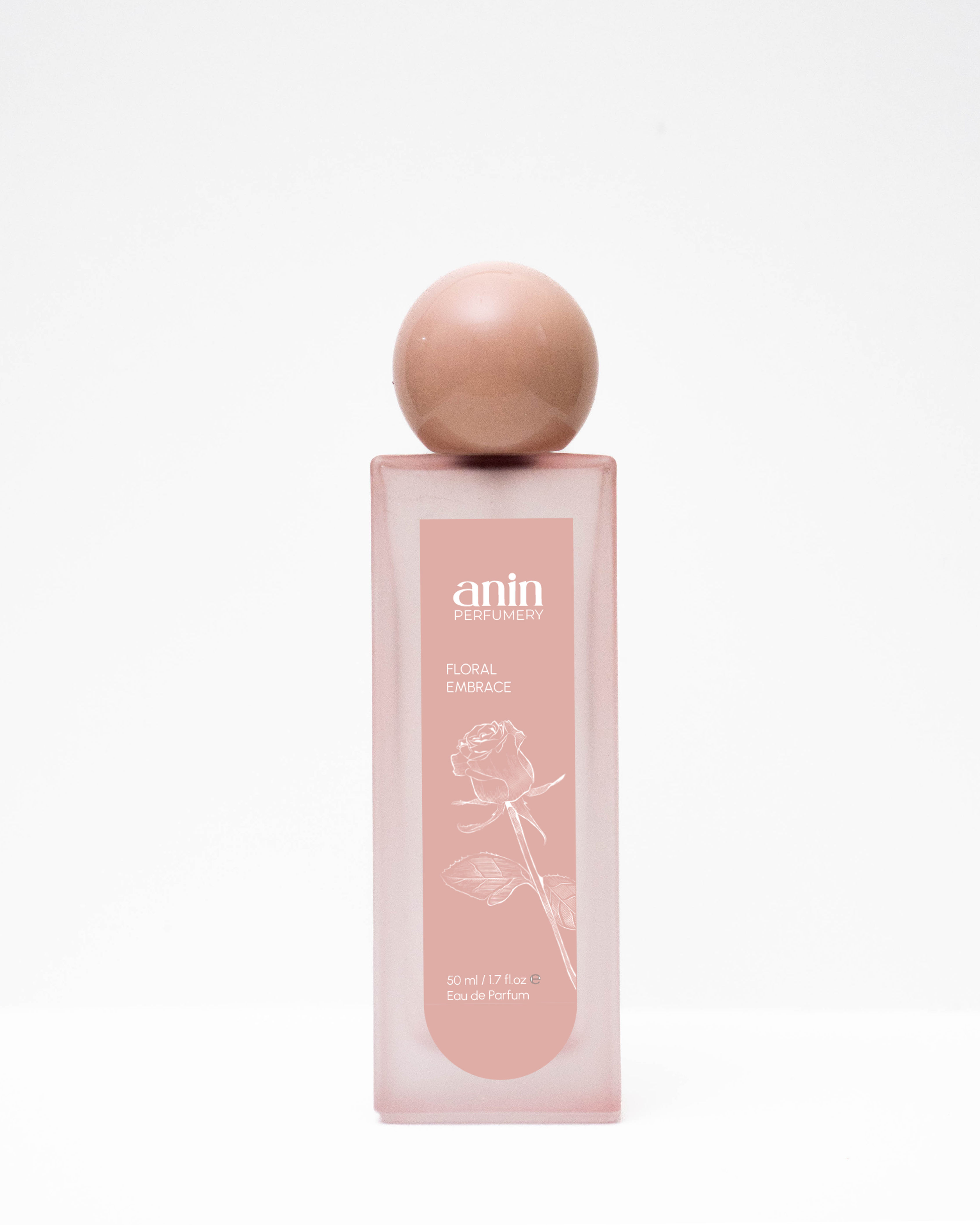 eau de parfum pink bottle round cap