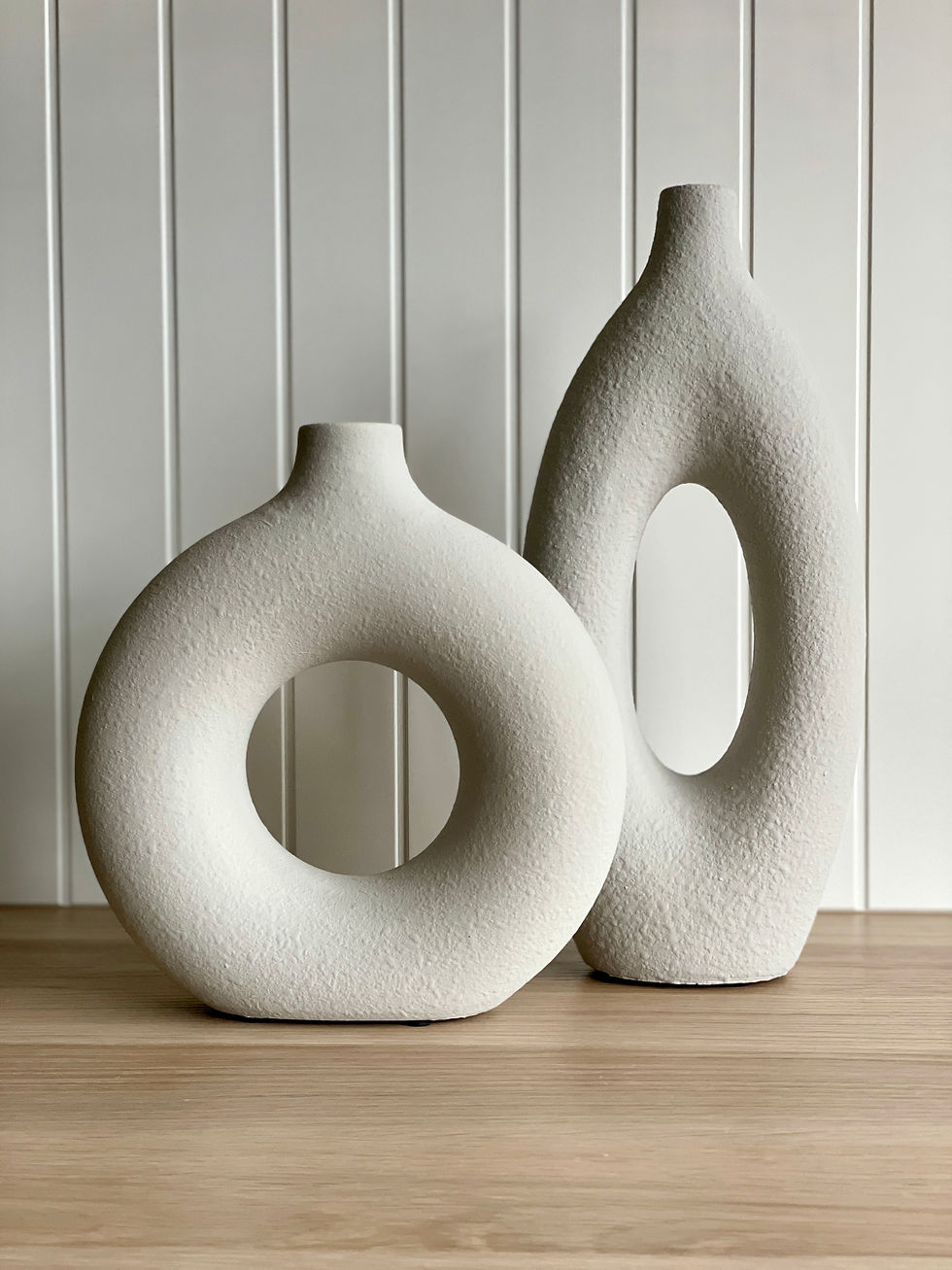 Grey Sculptural Vase