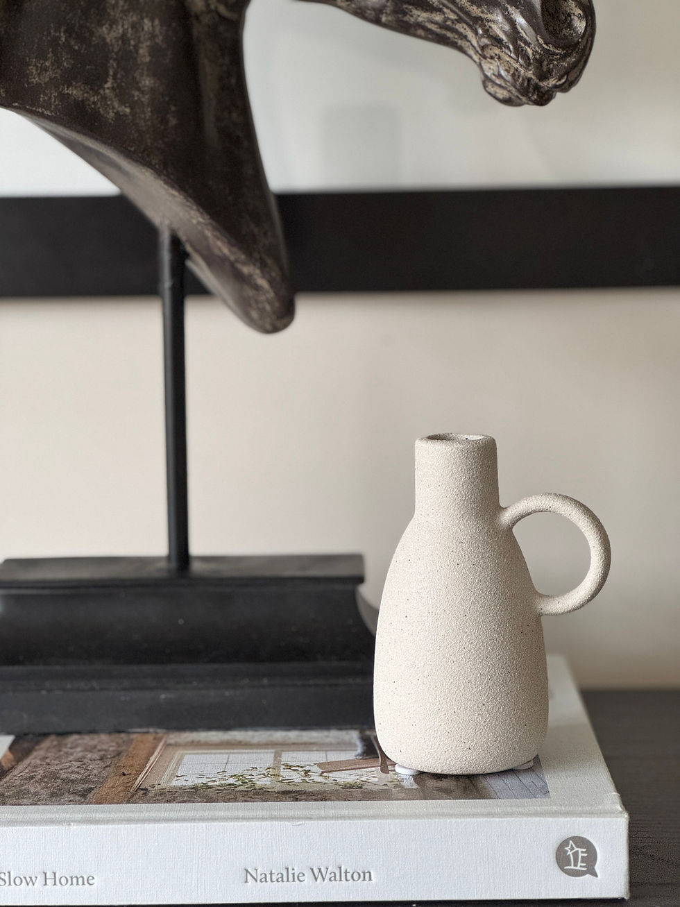 Thumbnail: Stoneware Vase with Handle