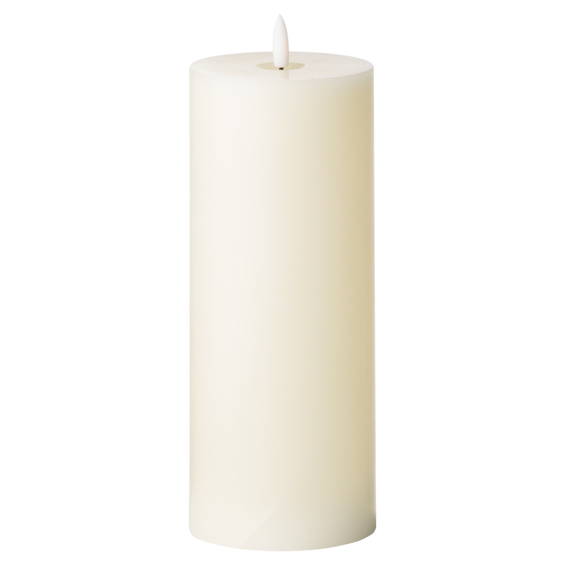 Natural Glow LED Pillar Candle 23cm