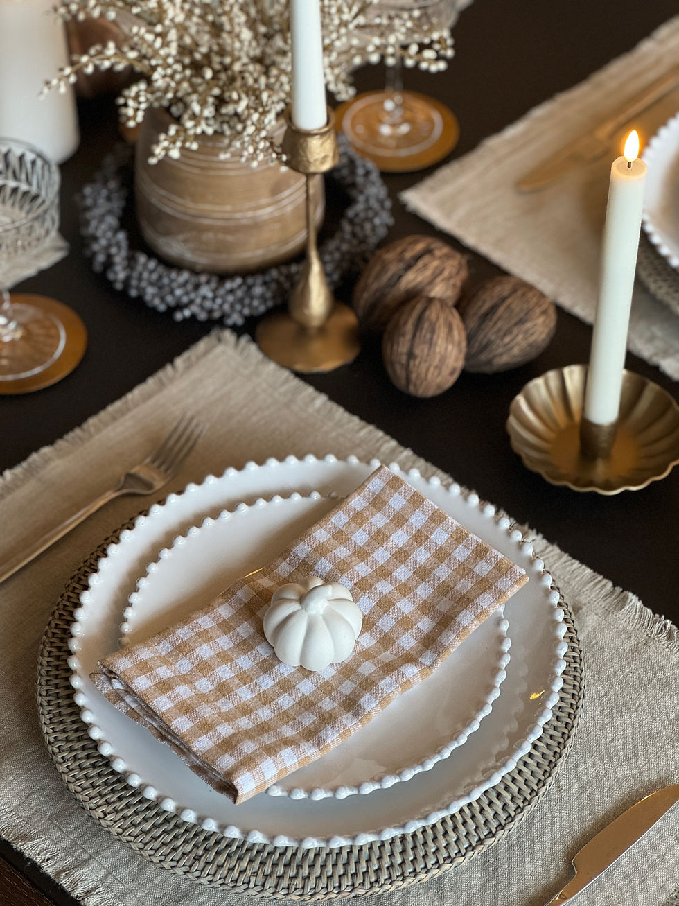 Thumbnail: Natural Linen Placemat | Set of Four