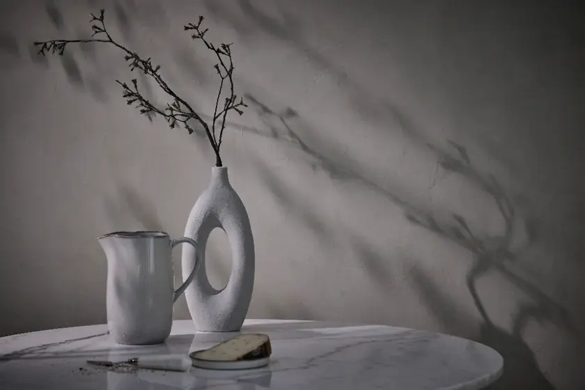 Thumbnail: Grey Sculptural Vase