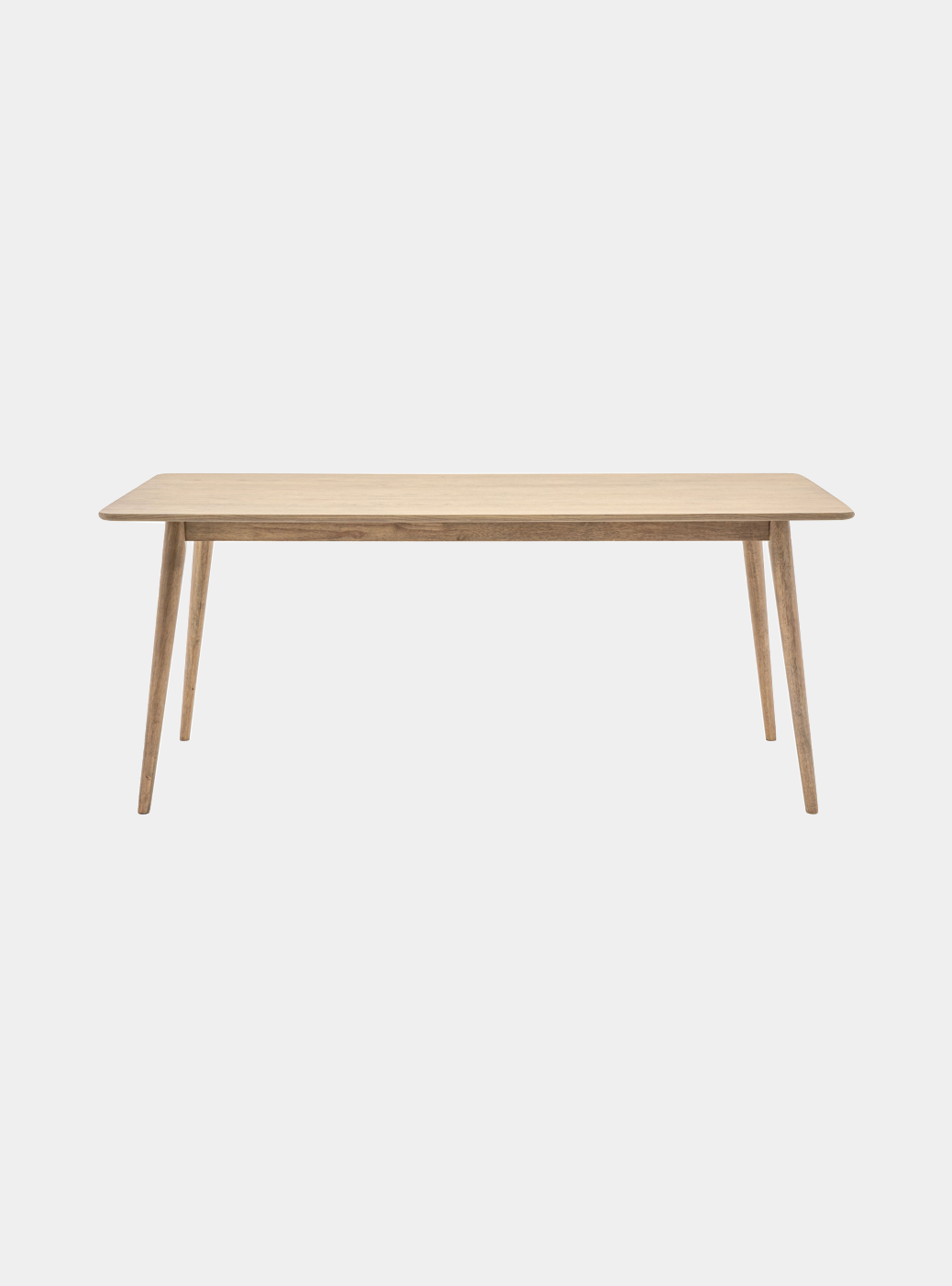 Sleek Oak Dining Table