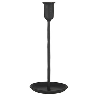 Bronte Rustic Black Candlestick