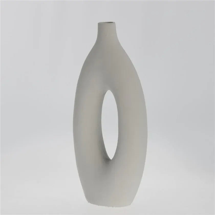 Thumbnail: Grey Sculptural Vase