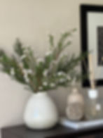 Wax Flower & Rosemary Arrangement