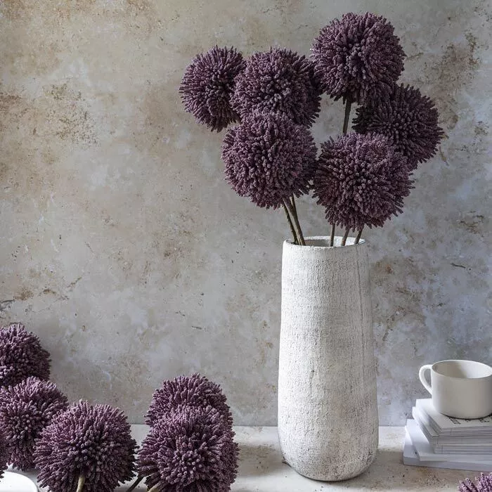 Faux Allium Mauve