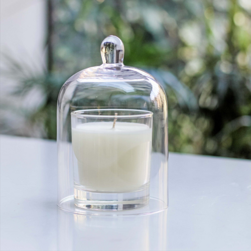 Glass Candle Dome BoxwoodHomeInteriors