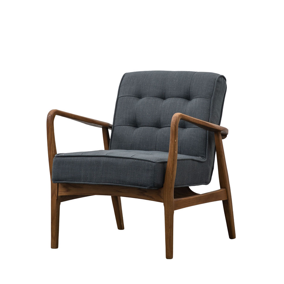 Thumbnail: Dark Grey Occasional Chair