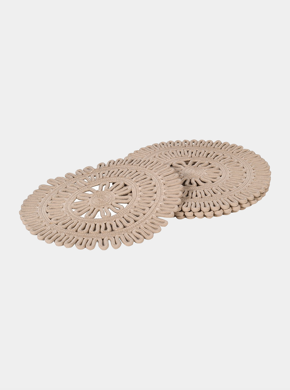 Patterned Jute Placemats | Set of Four