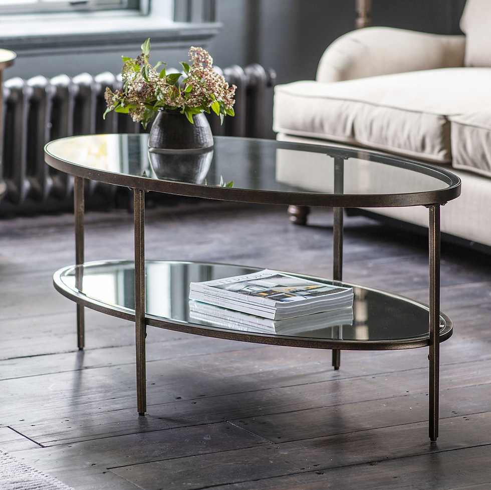 Thumbnail: Brompton Bronze Coffee Table