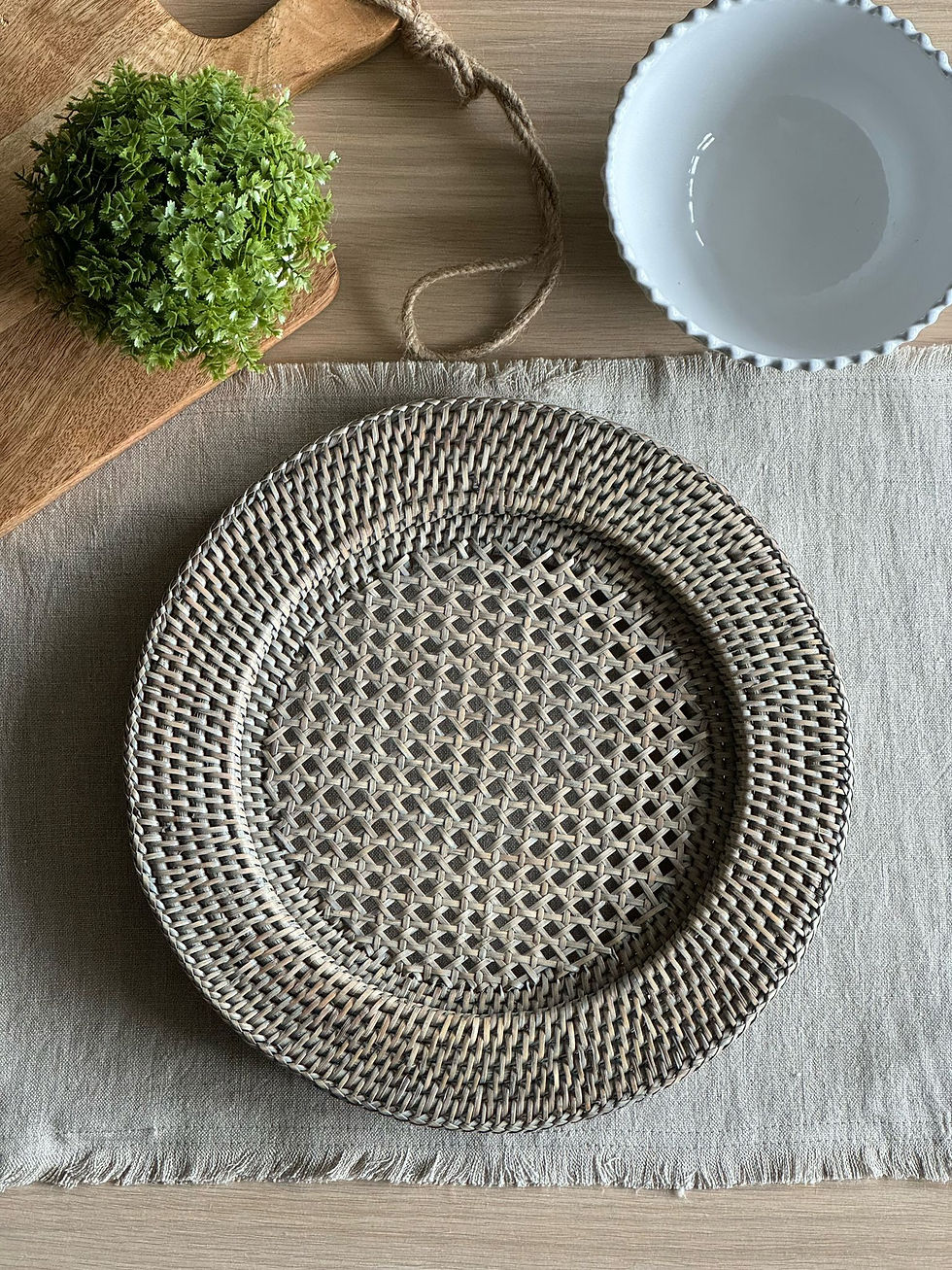 Thumbnail: Natural Linen Placemat | Set of Four