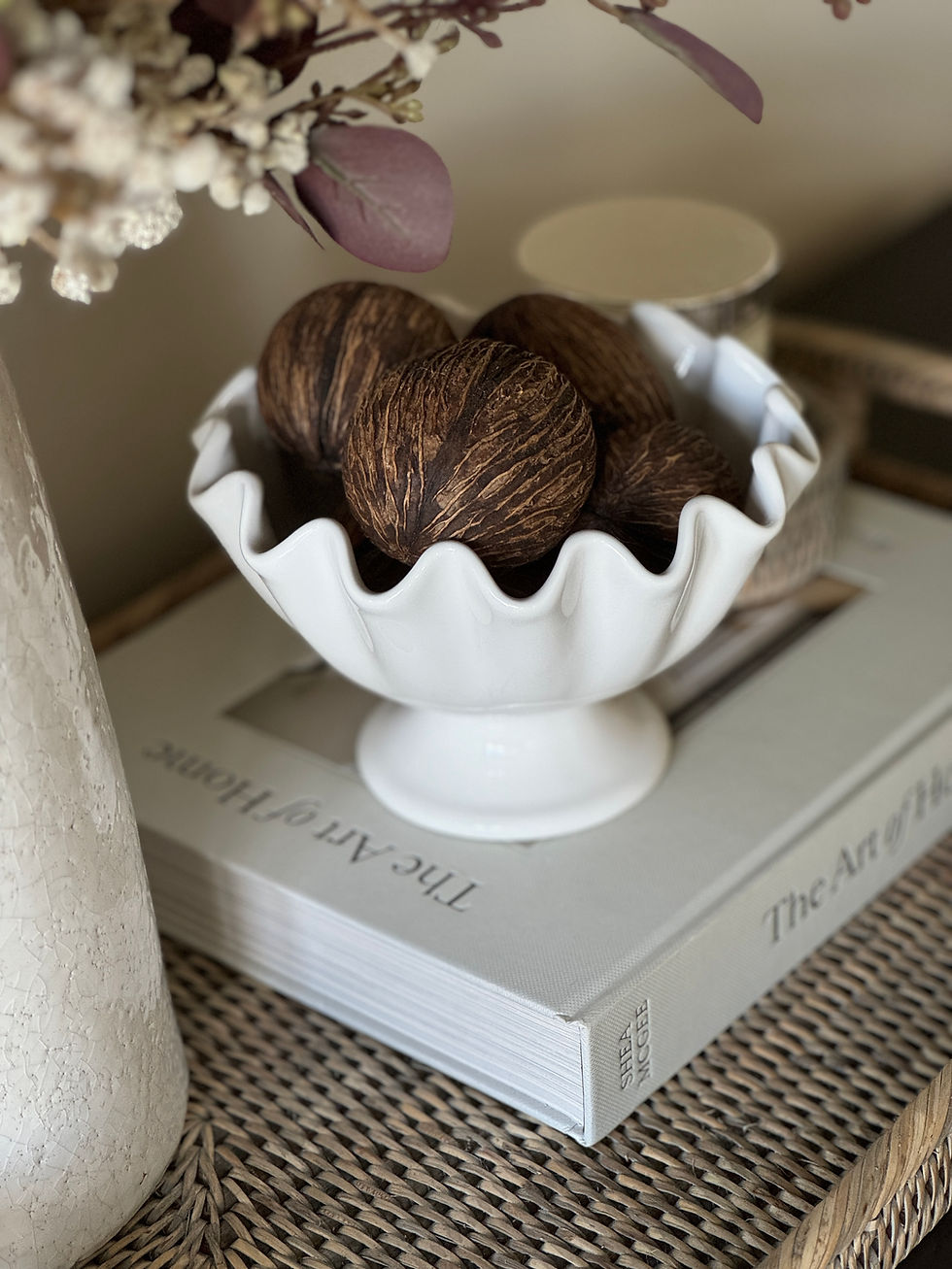Thumbnail: White Ruffle Bowl