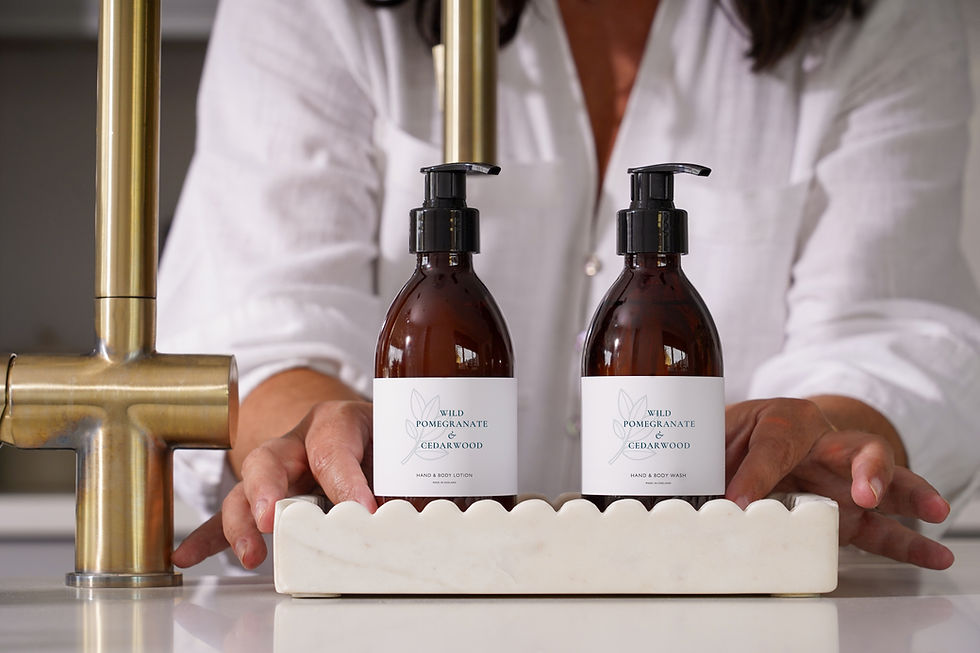 Thumbnail: Wild Pomegranate & Cedarwood Hand & Body Duo