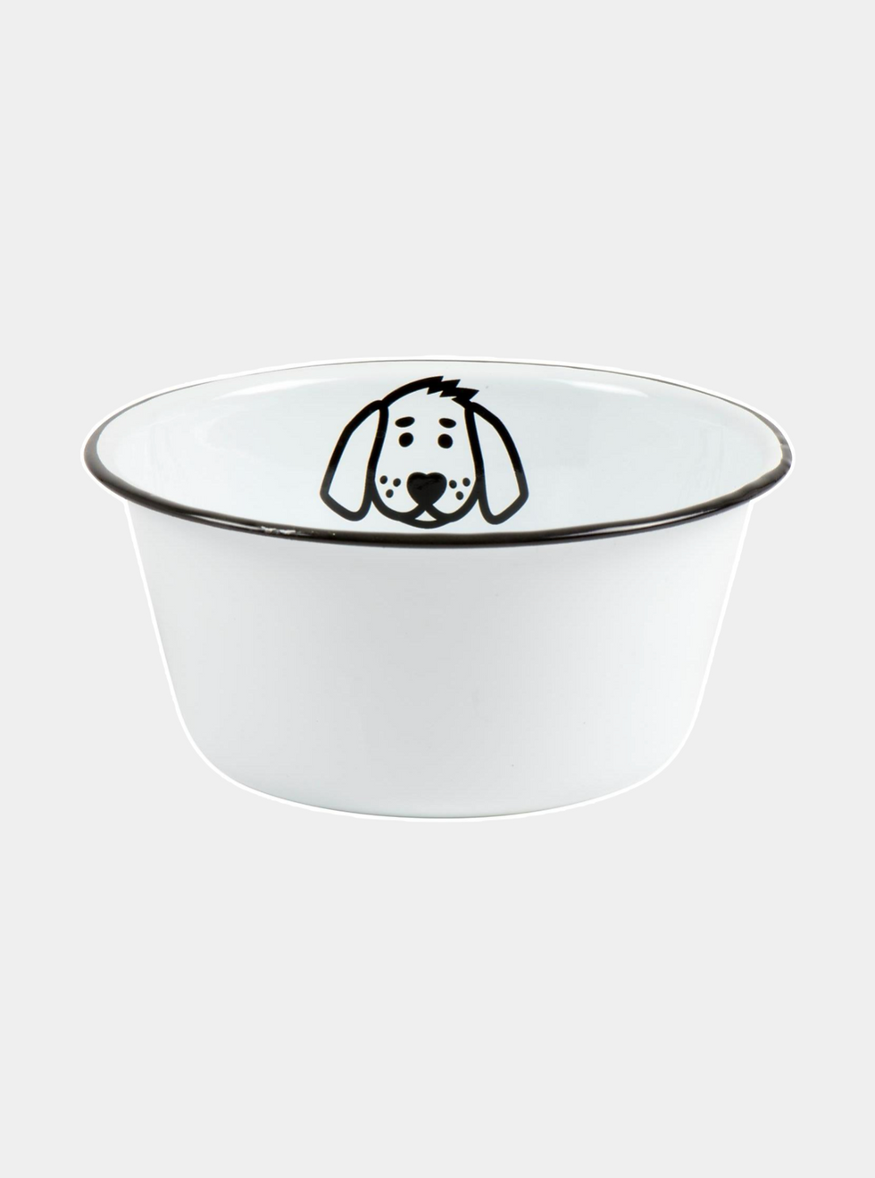 Enamel Dog Bowl