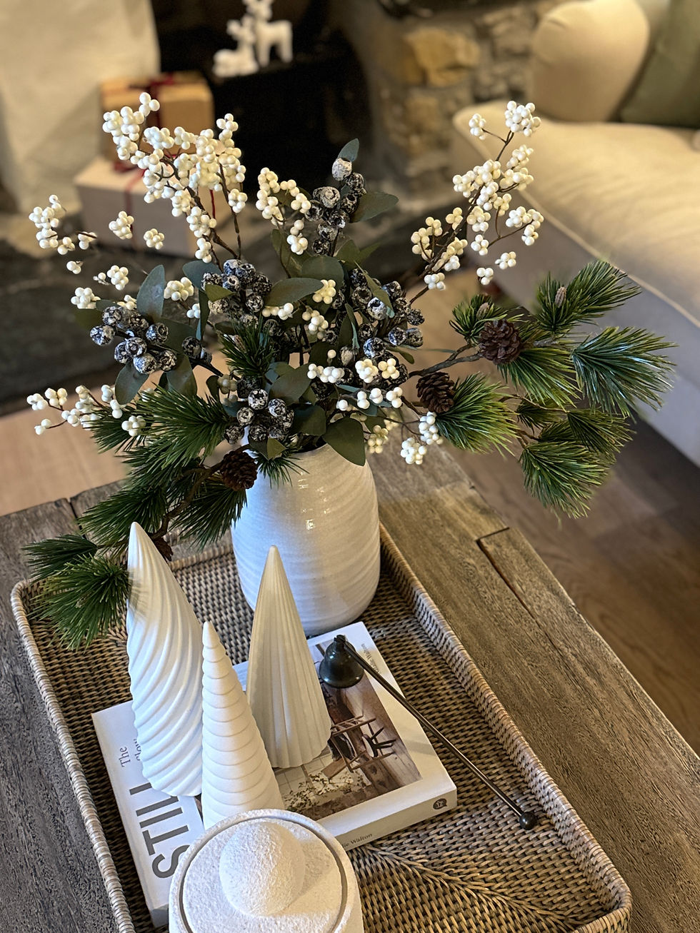 Winter Pine & Berry Bouquet